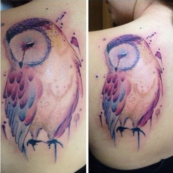 600x600 35 Attractive Owl Tattoo Ideas Foliver Blog