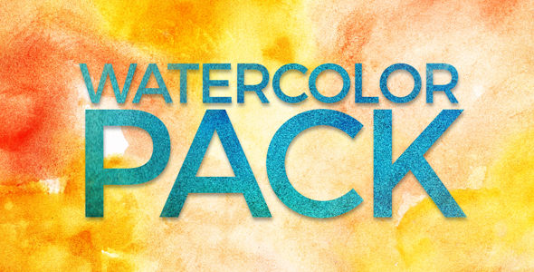 590x300 Watercolor Pack By Mambatv Videohive