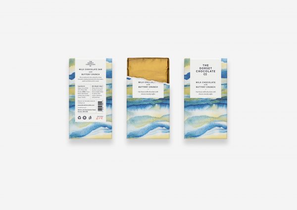 600x424 Watercolor Chocolate Packaging Design For Dorset Chocolate