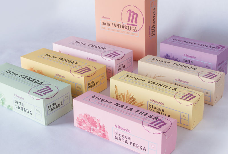 800x542 Watercolor Dessert Packaging Dessert Box