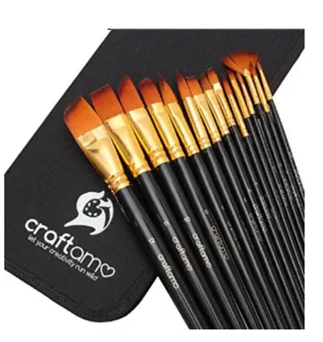 454x480 Art Paint Brush Set For Watercolor, Acrylics, Oil Amp Face Painting