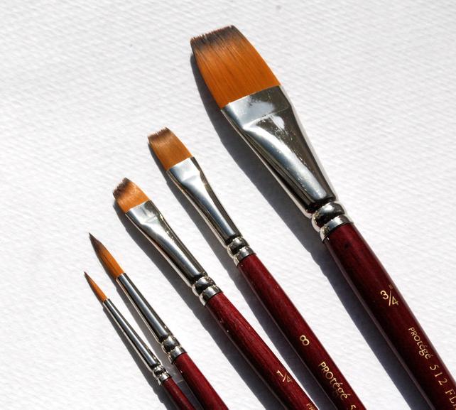 642x577 Watercolor Brushes Paint Brushes Fine Art Brushes Tools Etsy