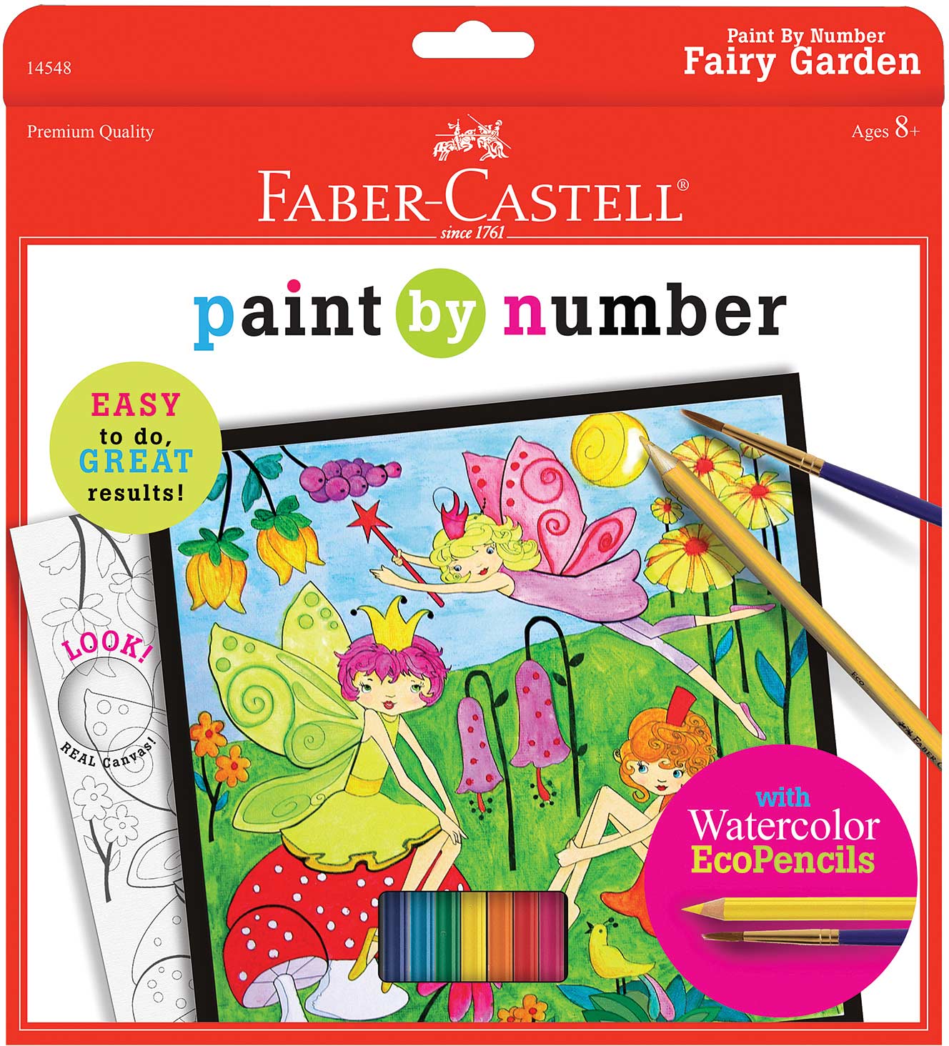 1328x1464 Paint By Number Fairy Garden With Watercolor Ecopencils