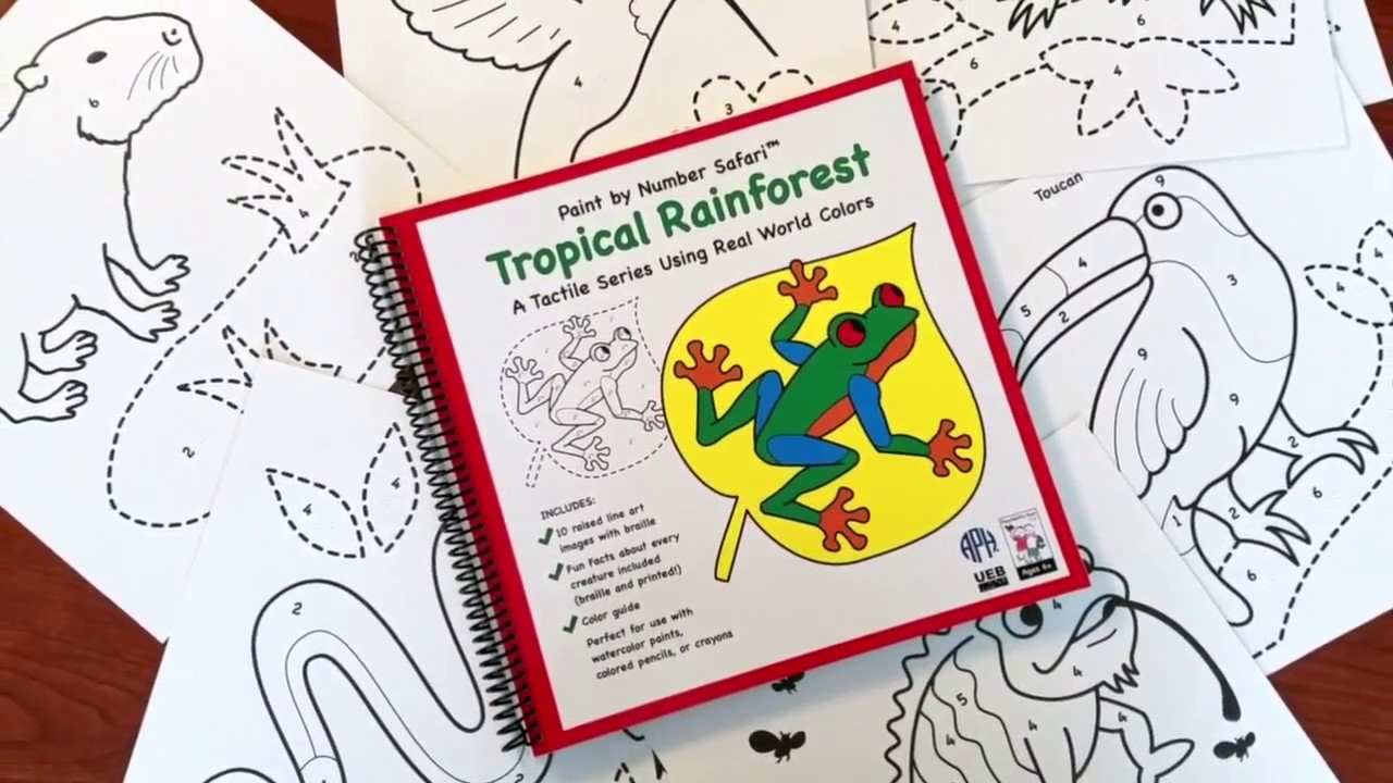 1280x720 Quick Tip Paint By Number Tropical Rainforest