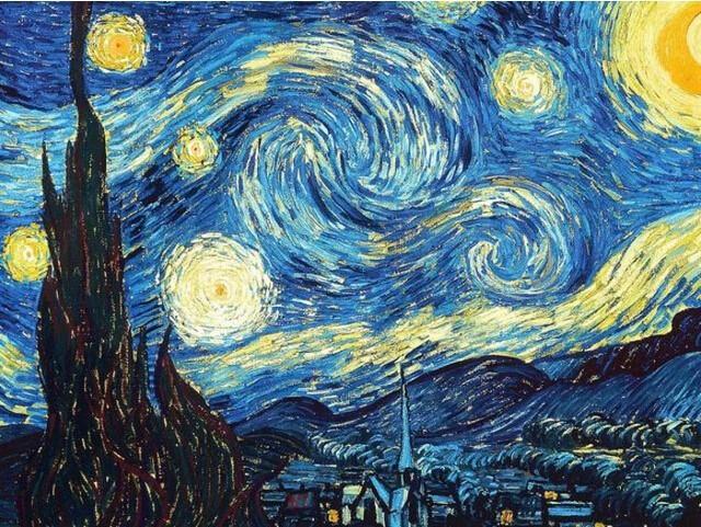 640x481 The Starry Night
