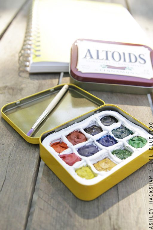 512x768 Diy Portable Watercolor Palette