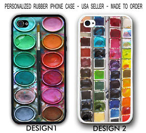 300x273 Paint Box Watercolor Palette Rubber Silicone Case For Iphone X 8 7