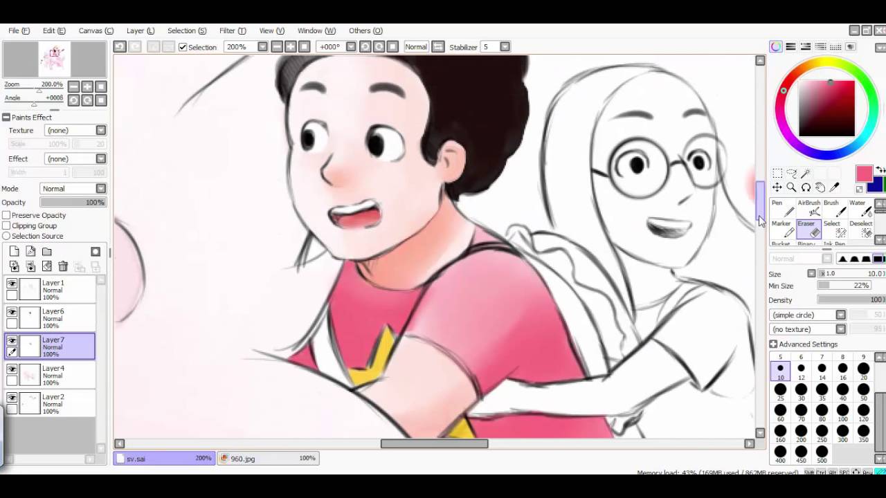 1280x720 Paint Tool Sai