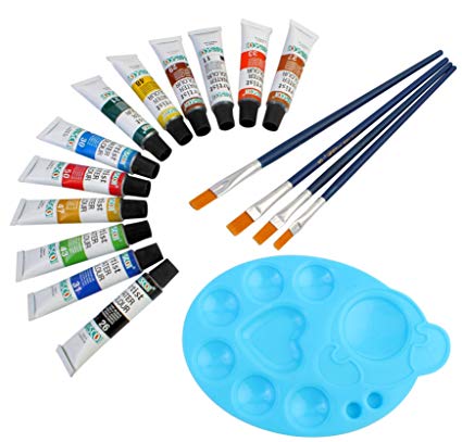 425x407 Dozen Artist Quality 12ml Water Color Tubes Set With 4 Paint