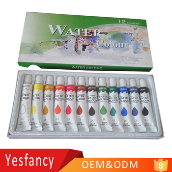 350x350 Private Label 12ml Tubes Watercolor Paint Set Tube Oem