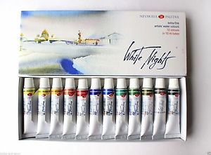 300x221 Watercolor Paint White Nights Nevskaya Palitra Russian 12 Set In