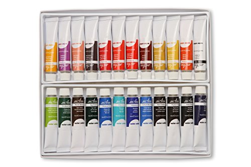 500x333 Grace Art Watercolor 12ml Tube Set (24pcs)