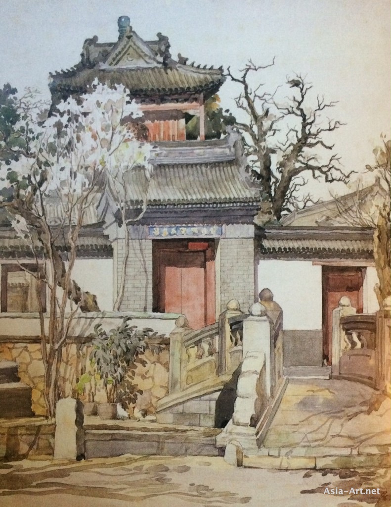 791x1024 Famous Chinese Watercolor Artists Asia