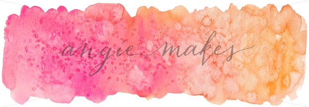 623x217 Pink And Orange Ombre Watercolor Background. Pink Ombre Painted