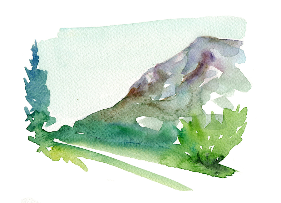 900x650 Zen Drawing And Watercolor Painting In The Provence!