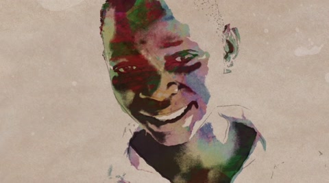 480x268 After Effects Template Watercolor Painting Effect