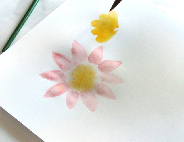 640x496 Paint Watercolor Flowers In 15 Minutes