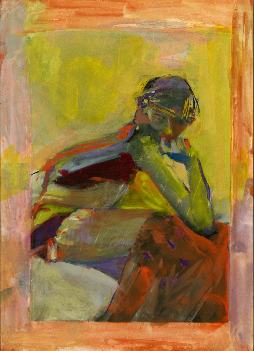 839x1160 Saul Leiter Painted Photographs