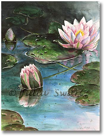 353x457 Julia Swartz Fine Art Gallery Water Lily