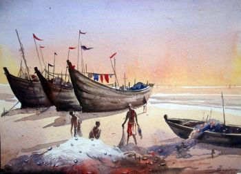 350x252 Artfido Buy Art Online Watercolor Painting Gallery 2736879604