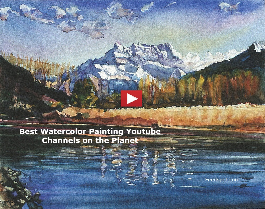 922x726 Top 75 Watercolor Painting Youtube Channels For Watercolorists