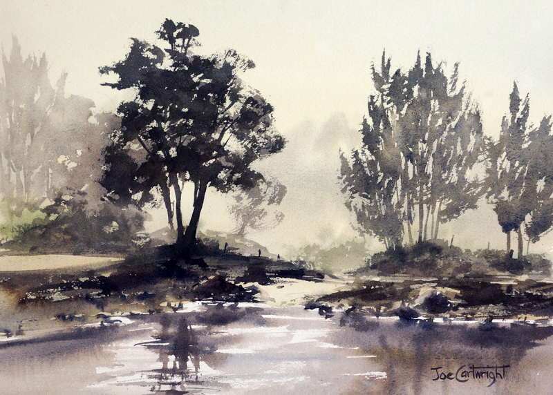 800x572 Watercolor Painting River Gallery