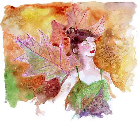 450x395 September 2006 Watercolor Paintings, Illustration, Inspiration