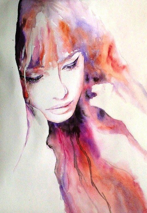 500x723 Watercolor Painting