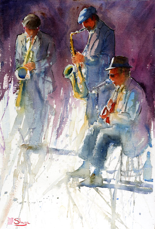 541x800 Charles Sluga Watercolor Portraits Of The World