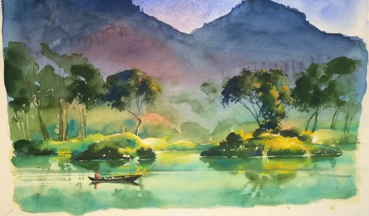 1202x703 Video Lessons Watercolor Steve Carpenter Art Center