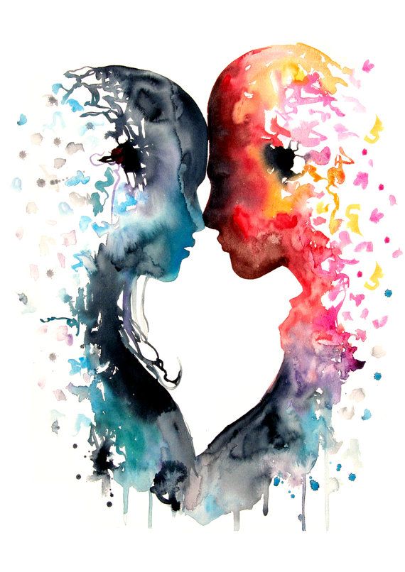 570x806 Love Me Tender Watercolor Art Print