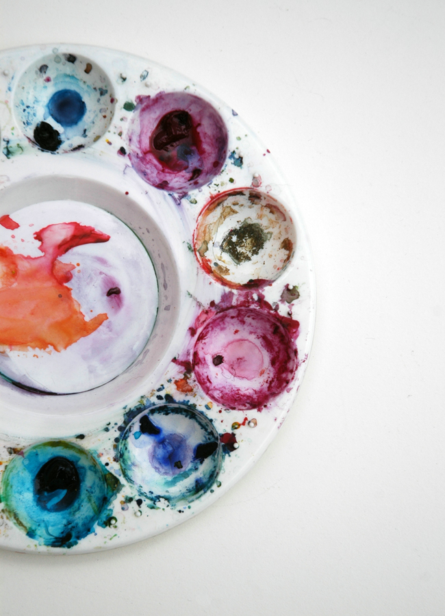 650x900 Watercolors And Flowers {And Introduction To Watercolor Painting