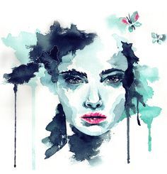 236x245 Watercolor Painting Woman Face Watercolor Paintings Of Faces