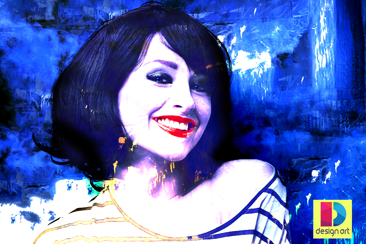 1200x800 How To Create Youngfuncool Womanclose Up Smile Facewatercolor