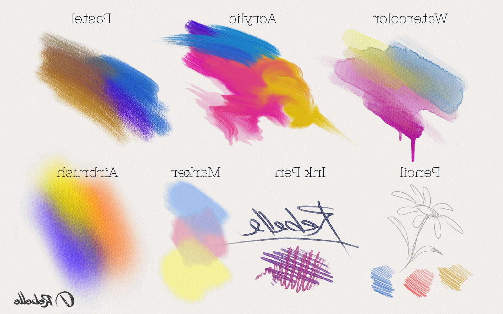 1600x1000 Watercolor And Acrylic Painting Rebelle Real Media Paint