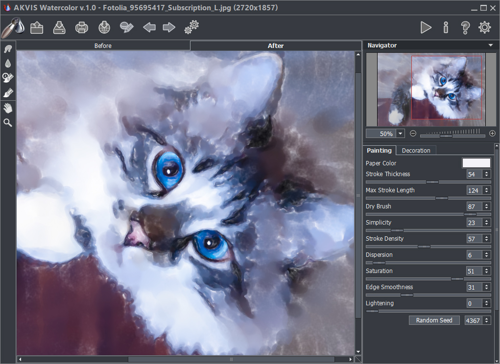 1021x744 Akvis Launches New Software Akvis Watercolor 1.0