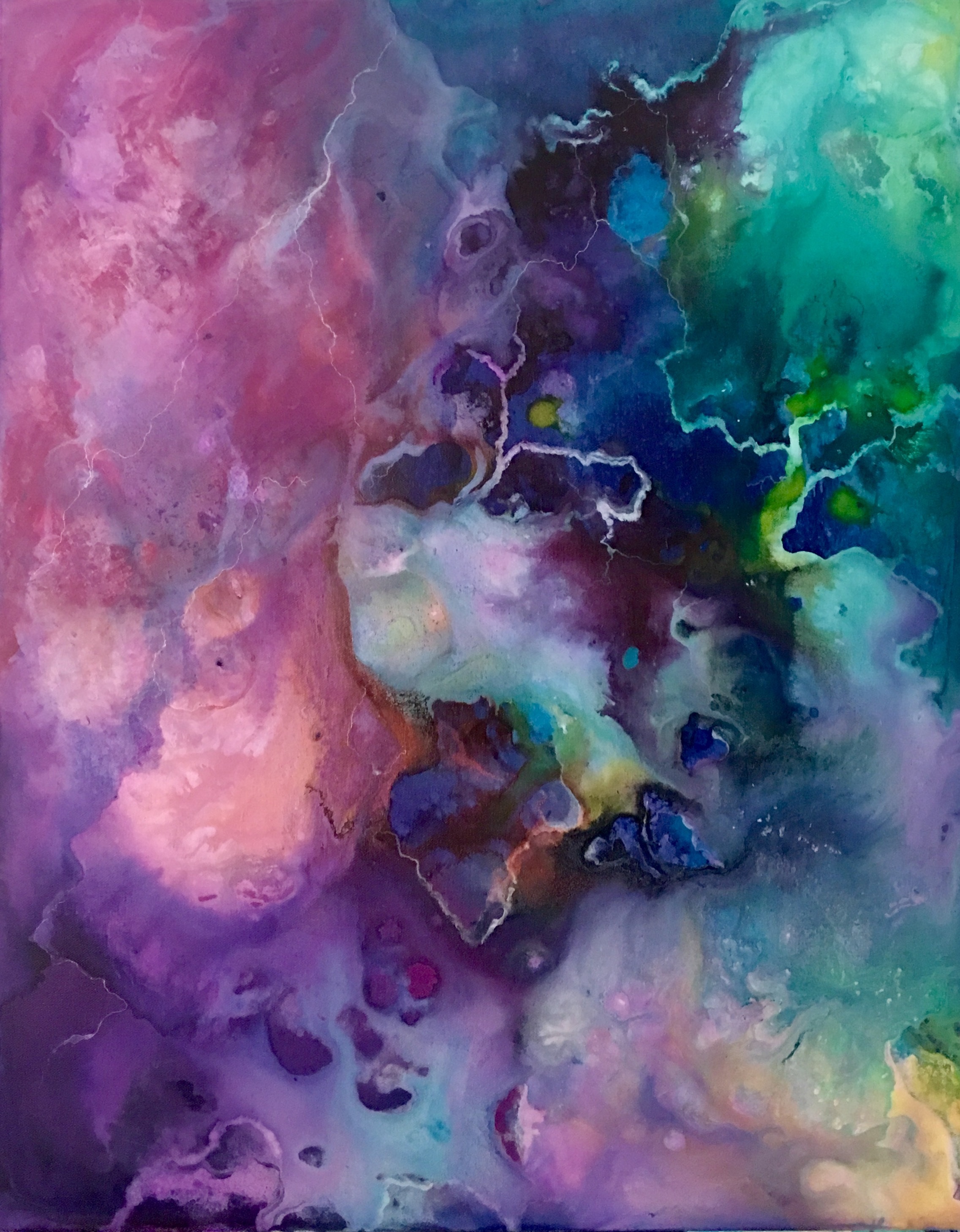 2273x2916 Free Images Abstract, Painting, Nebula, Outer Space, Watercolor