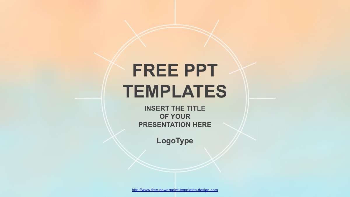 1200x675 Pastel Watercolor Painted Free Powerpoint Template