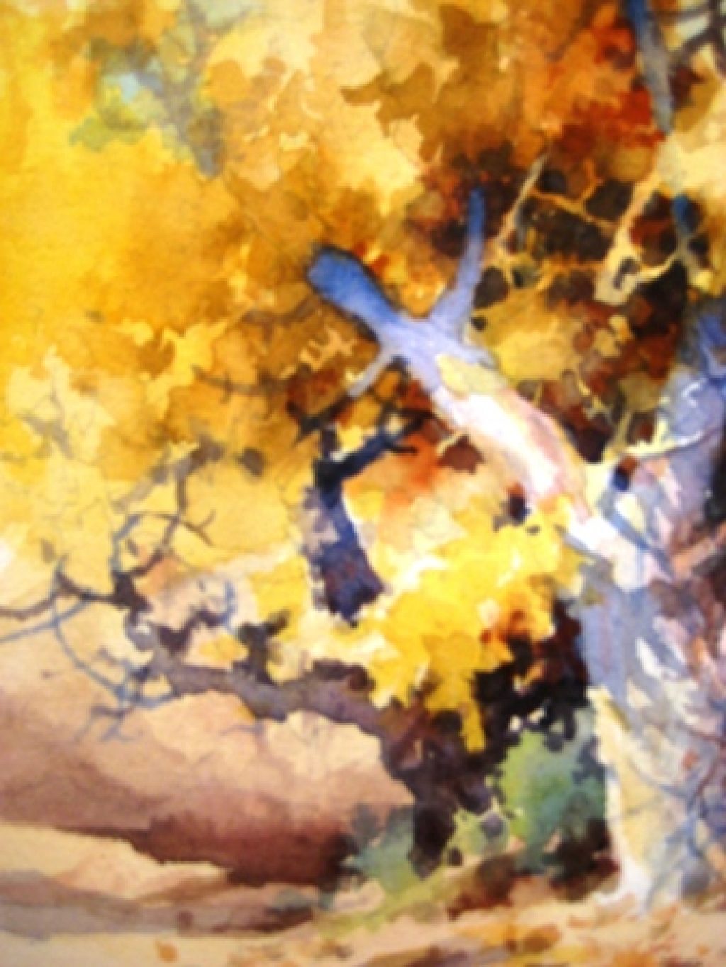 1024x1365 How To Paint Foliage Using Negative Painting In Watercolor