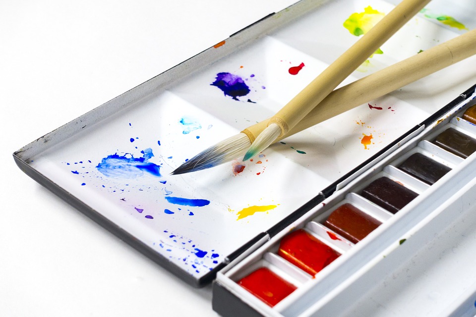 960x640 Free Photo Painting Tools Paint Color Watercolors