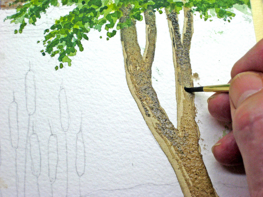 1024x768 Learn To Paint A Watercolor Landscape Demo By John Fisher