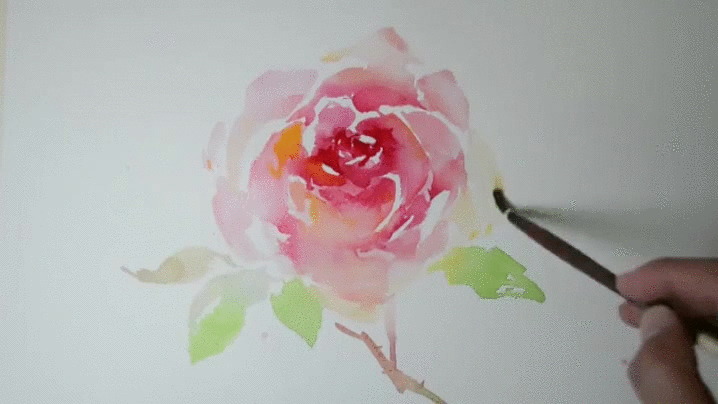 718x404 Gif Video Youtube Watercolor