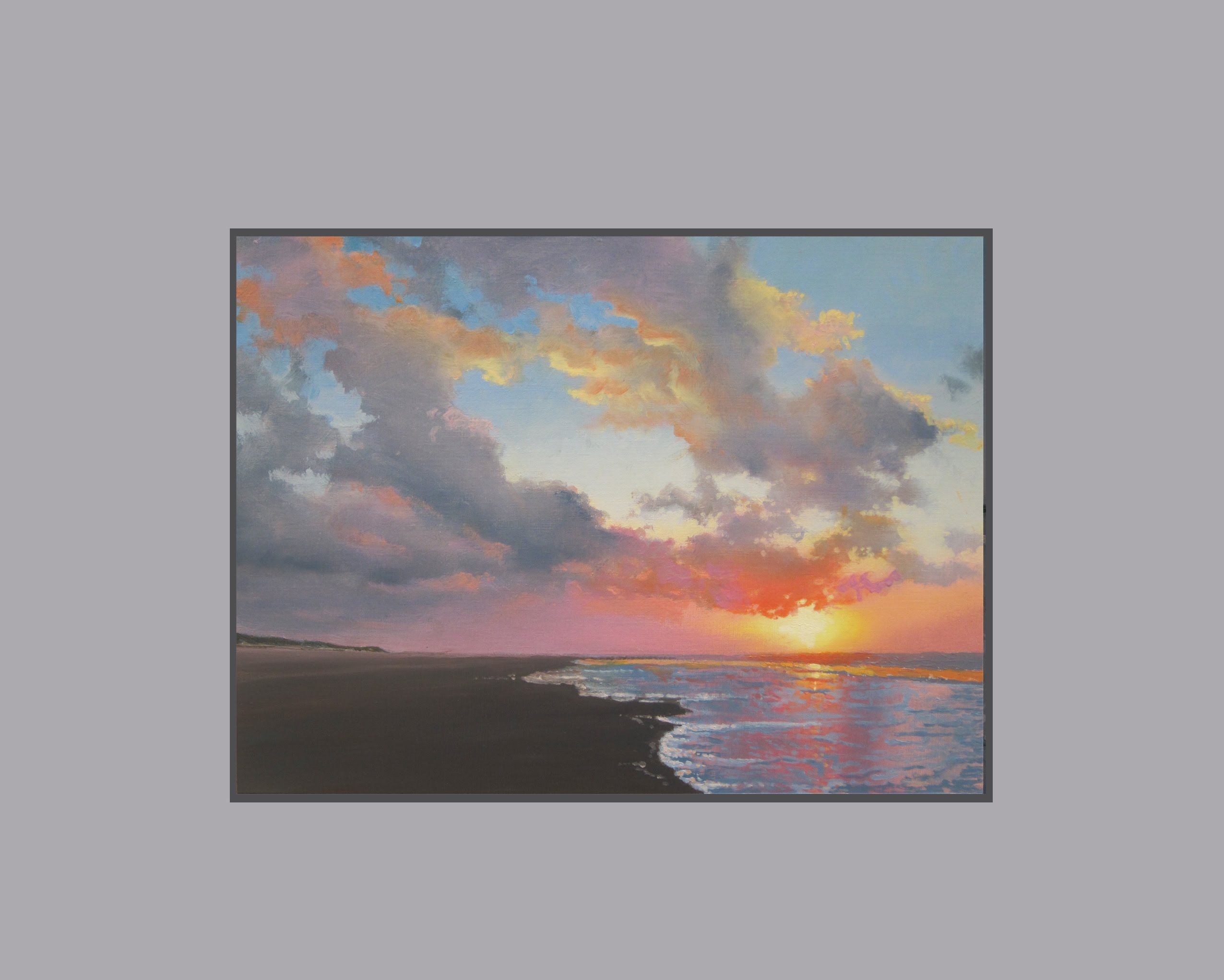2551x2042 How To Paint A Sunset