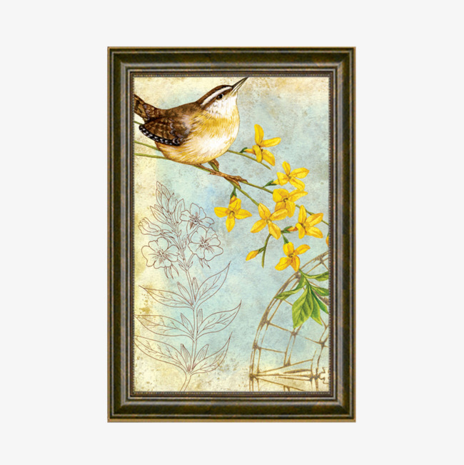 650x651 Decorative Paintings, Mural, Meter Box Painting, Birds Videos Png