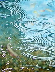 190x250 Akvarel Watercolor Tehnique Rivers, Water And