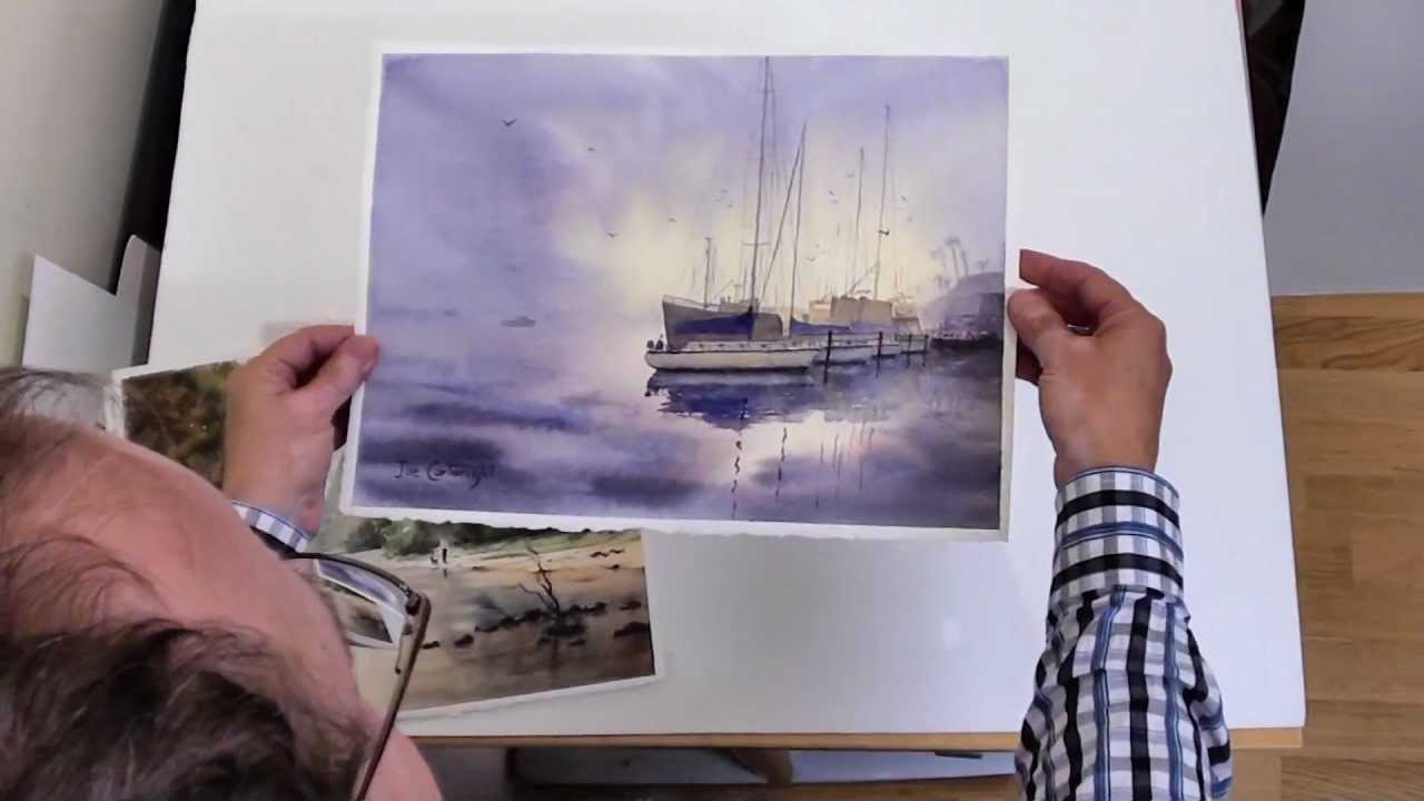 1280x720 How To Flatten Watercolor Paintings