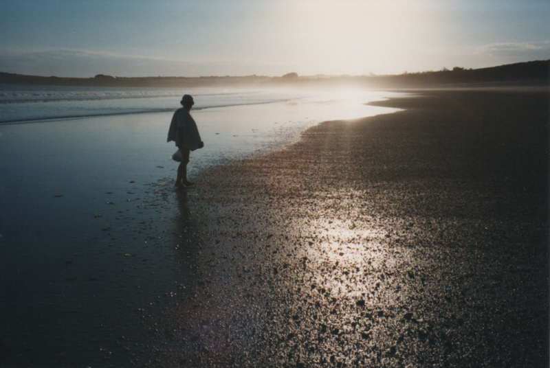 800x536 Watercolor Landscape Painting Of Atmospheric Beach Scene