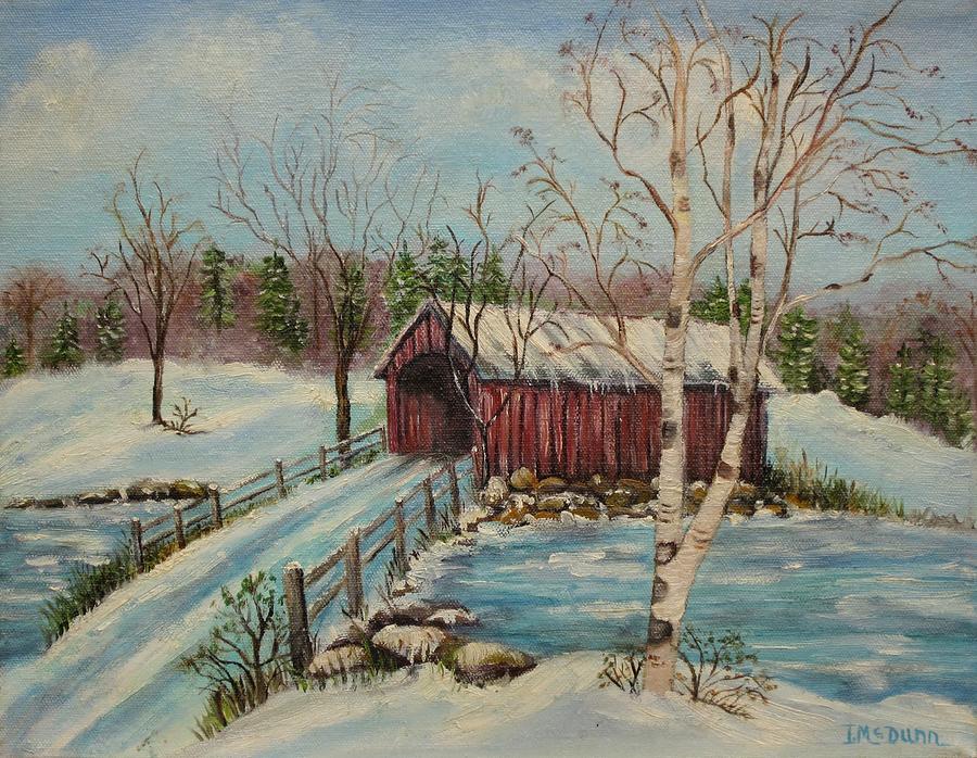 900x698 Covered Bridge Paintings Fine Art America
