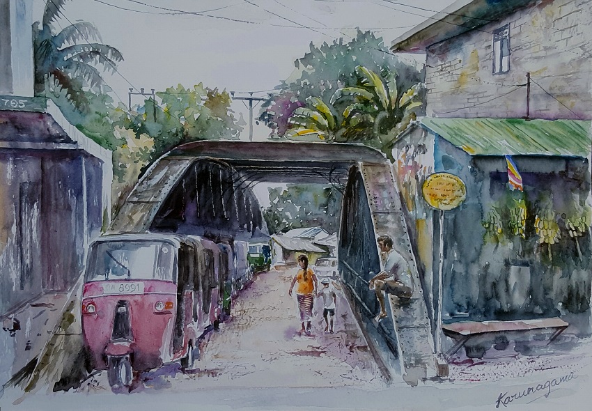 850x590 Pilimathalawa Steel Arch Bridge Karunagama Art Gallery