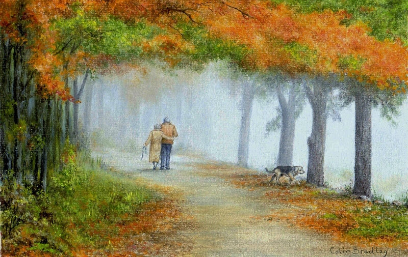 800x505 Drawing Autumn Scenes Using Pastel Pencils Colin Bradley Art